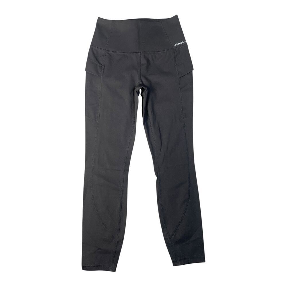 Eddie Bauer Women’s Black Outdoor Hiking Leggings Size-Small